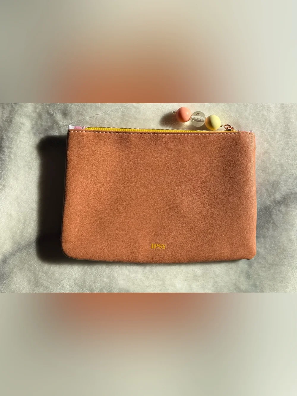 Pastel Swirl Zip makeup bag Ipsy